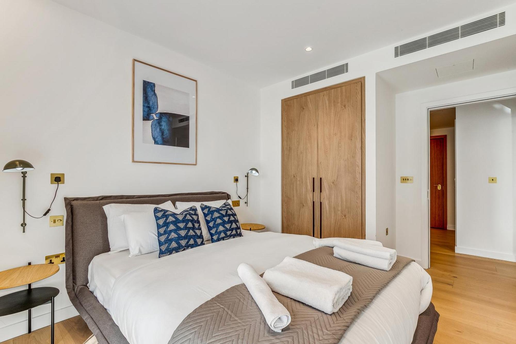Modern King'S Cross Apartments Londres Chambre photo