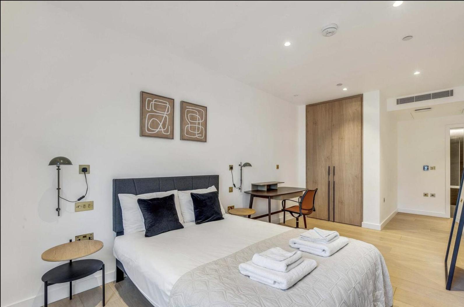 Modern King'S Cross Apartments Londres Chambre photo